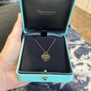 Tiffany & Co. Gold Heart Necklace